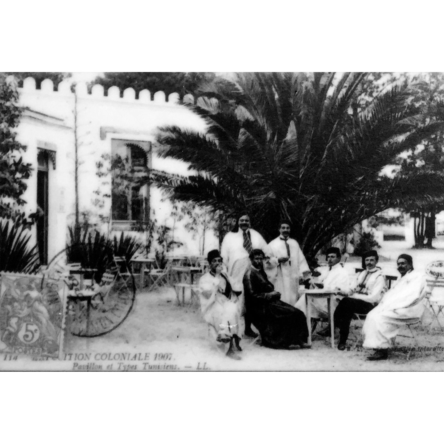 These photographs show what the “Human Zoo” looked like in France